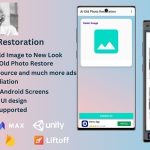 AI Old Photo Restoration App with ironSource Mediation