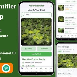 AI Plant Identifier Flutter App | Plant Care & Recognition