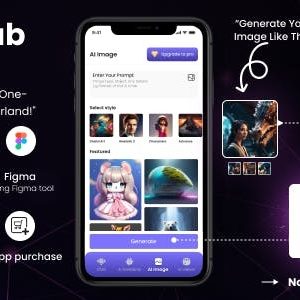 AiHub - Video, Image and Text generative AI mobile app | Flutter based Android, iOS Compatible app