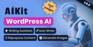 Aikit wordpress ai automatic writer chatbot writing assistant content.jpg