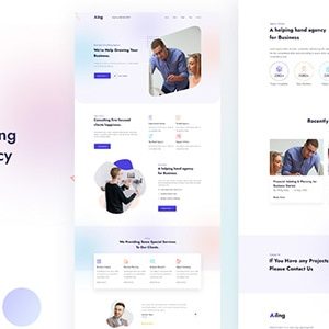 Ailng - Creative Consulting & Business Agency HTML Template