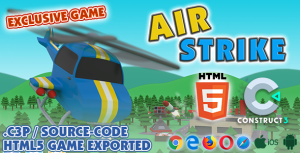 Air strike html5 game helicopter game with construct 3 all source code.png