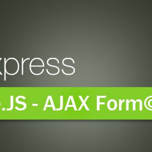 AJAX Contact Form - NodeJs