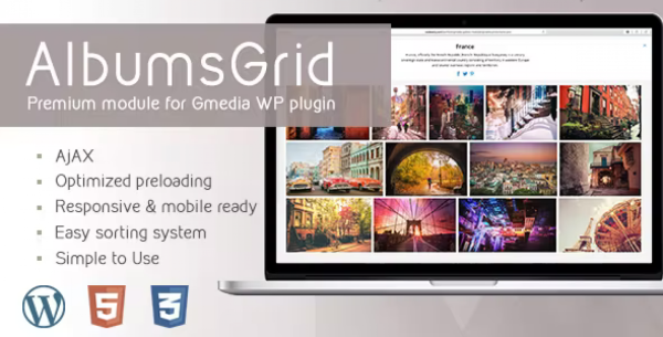 AlbumsGrid | Gallery Module for Gmedia plugin - Image 1