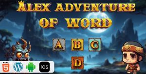 Alex adventure of word html5 game gplpixel.jpg