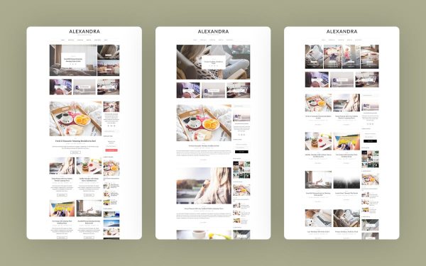 Alexandra - The Perfect WordPress Theme for Creative Blogs - Image 1