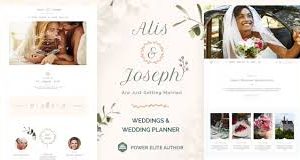 Alis - Wedding Planner WordPress Theme