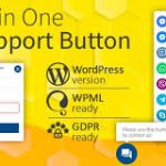 All In One Support Button + Callback Request. Whatsapp, Messenger, Telegram, Livechat