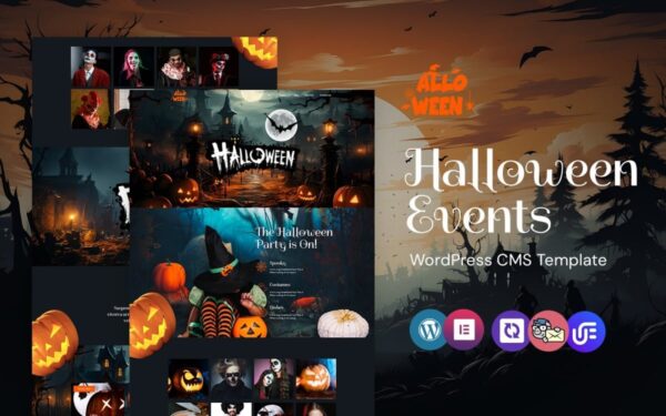 AlloWeen - Halloween Party And Events WordPress Elementor Theme - Image 1