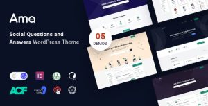 Ama bbpress forum wordpress theme with social questions and answers v141.jpg