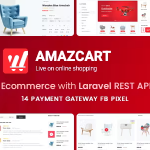 AmazCart - Laravel Ecommerce System CMS Multi-Vendor
