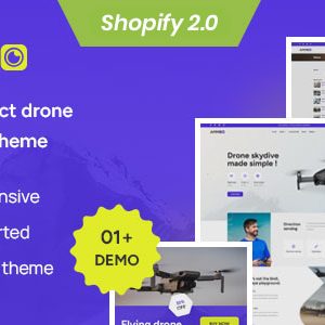 Ammbo - Single Product Drone Shop Shopify Theme