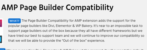 AMP Page Builder Compatibility - Image 1