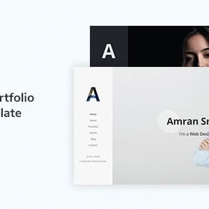 Amran - Personal Portfolio Template