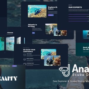 Anaco - Sea Explorer & Scuba Diving WordPress Theme