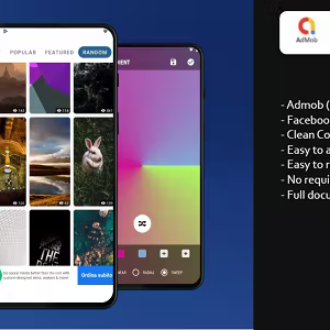 Android 4k HD Wallpaper offline - admob and applovin(MAX)ads
