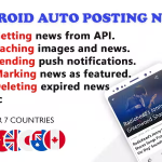 Android Auto Posting News with News API