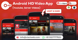 Android hd video app youtube server videos codermarket.png