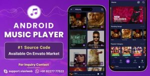 Android music player online mp3 songs app codermarket.jpeg