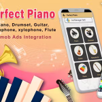Android Piano Music App - Guitars, Saxophones, Trumpets, Flutes, and Xylophones