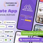Android Real Estate App (Properties, Distance, Admob with GDPR)