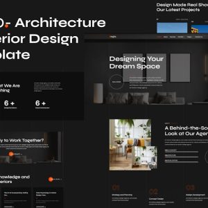 Anglo - Architecture & Interior Design Elementor Template Kit