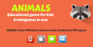 Animals educational game for kids gplpixel.png