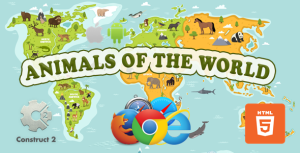 Animals of the world educational game html5 capx gplpixel.png