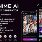 Anime AI Art Generator with AdMob Ads Android