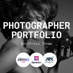 Anna Solas - Photographer Portfolio WordPress Theme