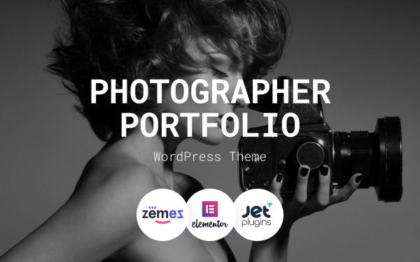 Anna Solas - Photographer Portfolio WordPress Theme - Image 1