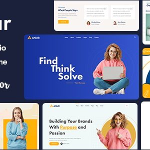 Anur - Portfolio WordPress Theme