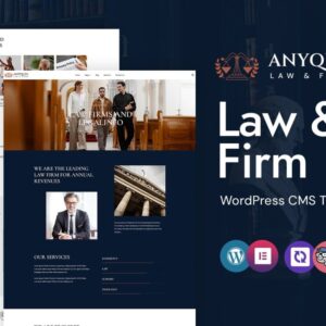 Anyques - Law Firm And Lawyer WordPress Elementor Theme