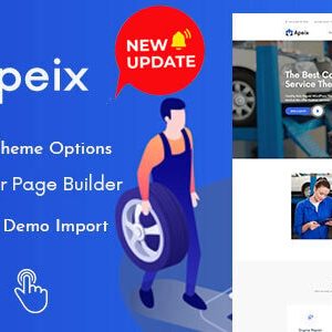 Apeix - Car Repair Service & Auto WordPress Theme