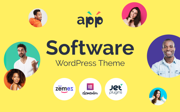 App - Software Template with Elementor Builder WordPress Theme - Image 1