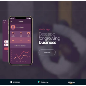 Appengo - Mobile App Landing Page WordPress Theme