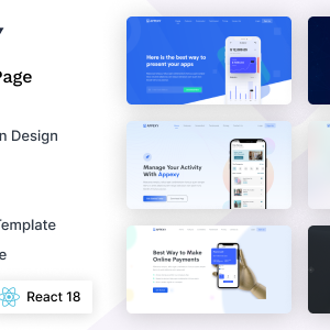 Appexy - React Landing Page Template
