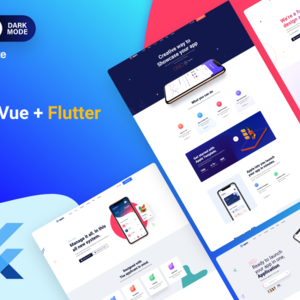 Appie app landing page HTML Template