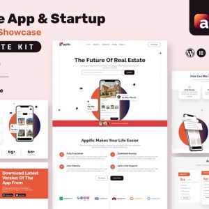 Appific - App Showcase Elementor Template Kit
