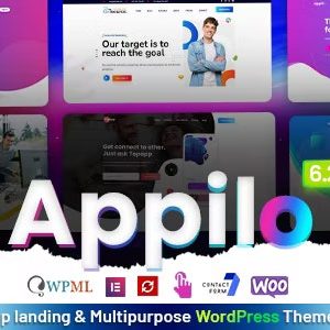 Appilo - App Landing Page WordPress Themev