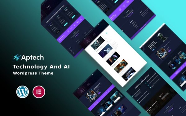 Aptech - Artificial Intelligence And Technology WordPress Theme - Image 1