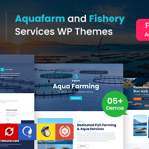 Aqovo - Aqua Farm & Fishery Services WordPress Theme