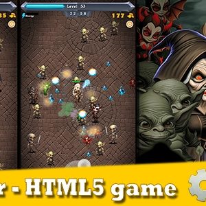 Archer of Labyrinth - HTML5 survivor.io A popular survivor game (Construct 2, 3)