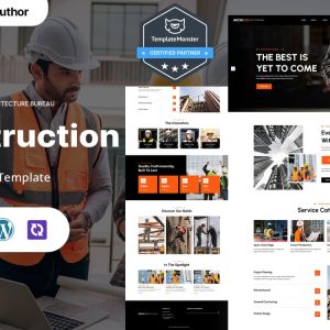 Archico - Construction And Building Company WordPress Elementor Theme