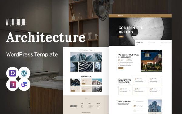 Architecture - Innovative Architecture Studio And Construction WordPress Elementor Theme - Image 1