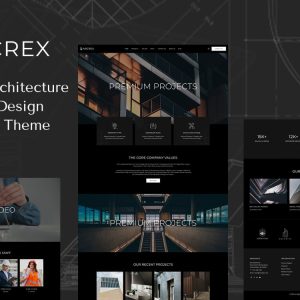 Arcrex Architecture and Interior Design WordPress Theme