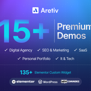 Aretiv - Creative Digital Agency WordPress Theme