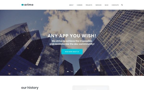 Arimo - Software and App Development WordPress Theme - Image 1