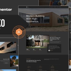 Arko - Architecture Elementor Template Kit