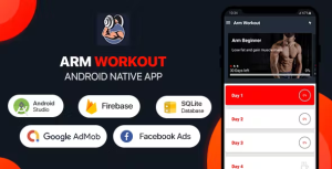 Arm workout android kotlin codermarket.png
